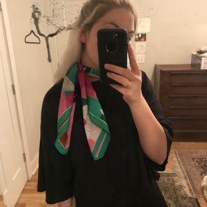 VTG 70s Silk Scarf